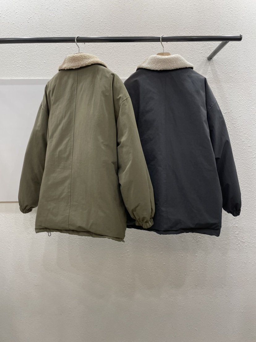 EGGPLANT東大門㊣實拍女裝新款時尚熱賣推薦休閑長款羽絨服EGGPLANT長款羽絨服