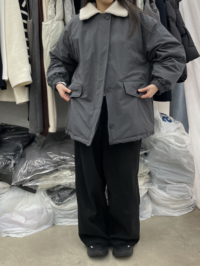 EGGPLANT東大門㊣實拍女裝新款時尚熱賣推薦休閑長款羽絨服EGGPLANT長款羽絨服