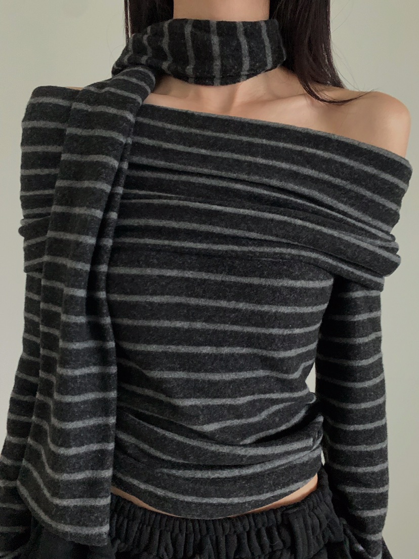 VERANDA東大門㊣實拍女士新品熱賣職業人氣休閑時尚長袖T恤VERANDA長袖T恤