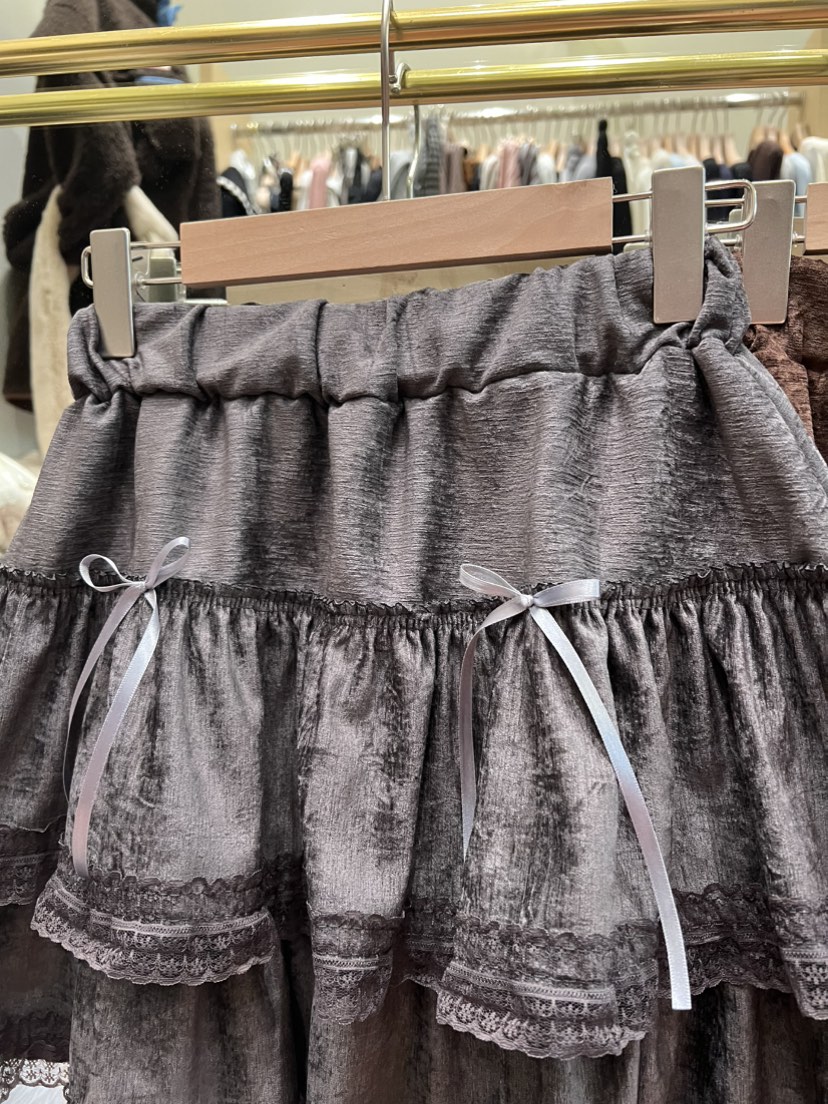 BE&amp;BE韓國直郵㊣女士新款熱賣推薦時尚休閑職業短裙絲絨BE&be短裙