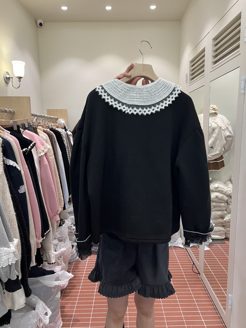 BE&amp;BE韓國直郵㊣女裝新款職業時尚休閑人氣推薦25秋冬衛衣BE&be衛衣