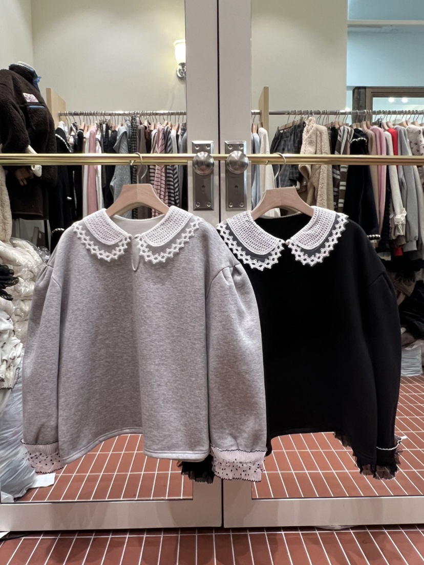 BE&amp;BE韓國直郵㊣女裝新款職業時尚休閑人氣推薦25秋冬衛衣BE&be衛衣