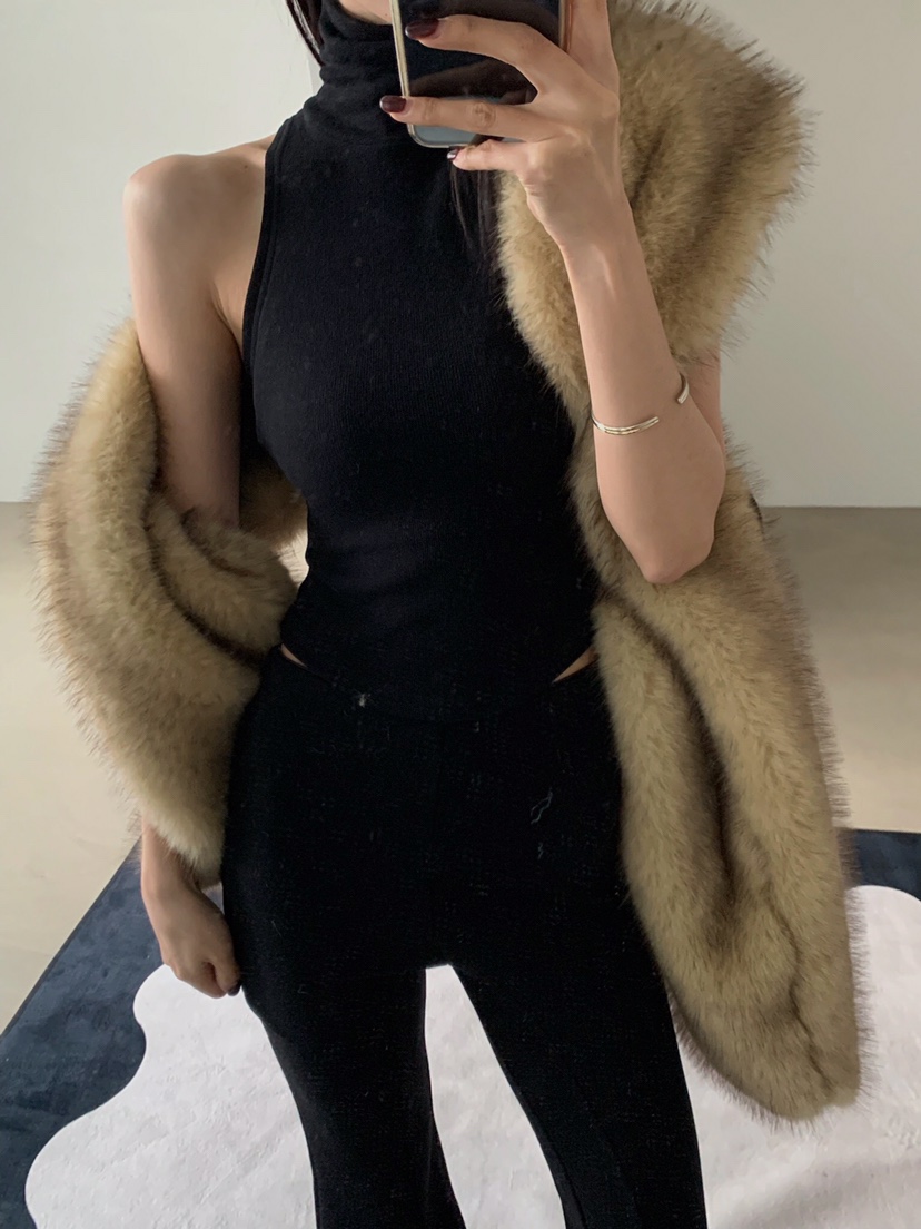 VERANDA東大門㊣直郵女士新品熱賣25秋冬職業休閑時尚吊帶背心VERANDA吊帶/背心