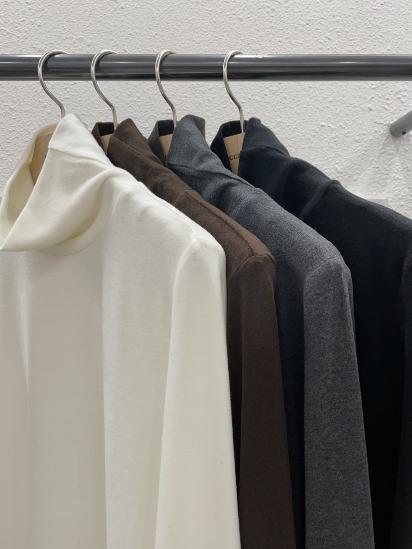 EGGPLANT東大門㊣直郵女士新款職業熱賣時尚休閑25秋冬長袖T恤EGGPLANT長袖T恤