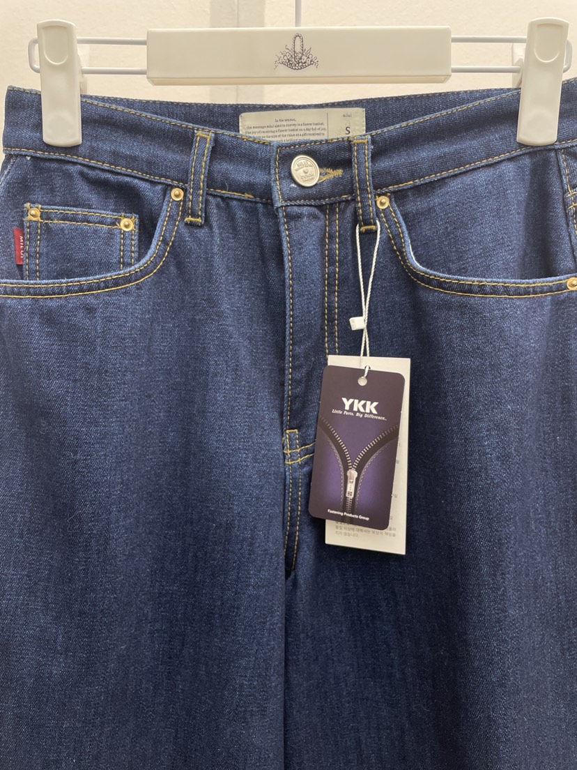 MILUI韓國直郵㊣女士新品休閑時尚職業推薦人氣熱賣25秋冬牛仔褲MILUI牛仔褲