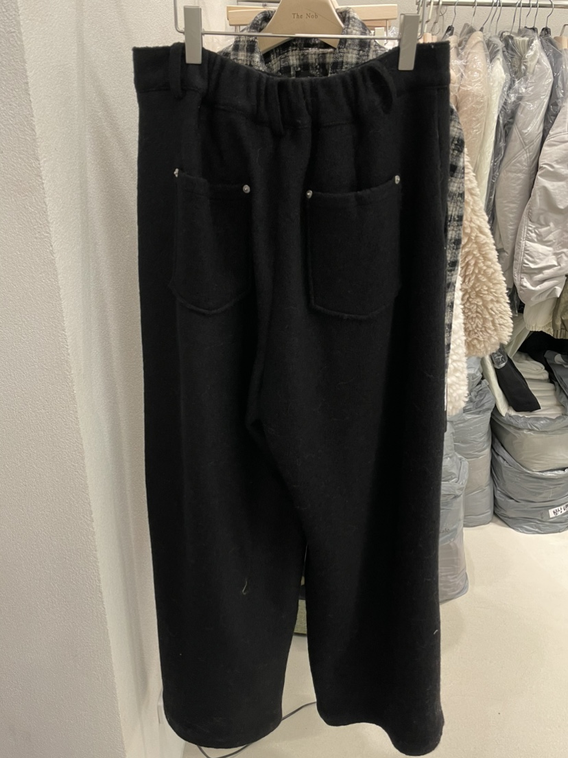 NOB東大門㊣直郵女裝新款熱賣人氣休閑休閑褲不含腰帶毛圈羊毛NOB休閑褲