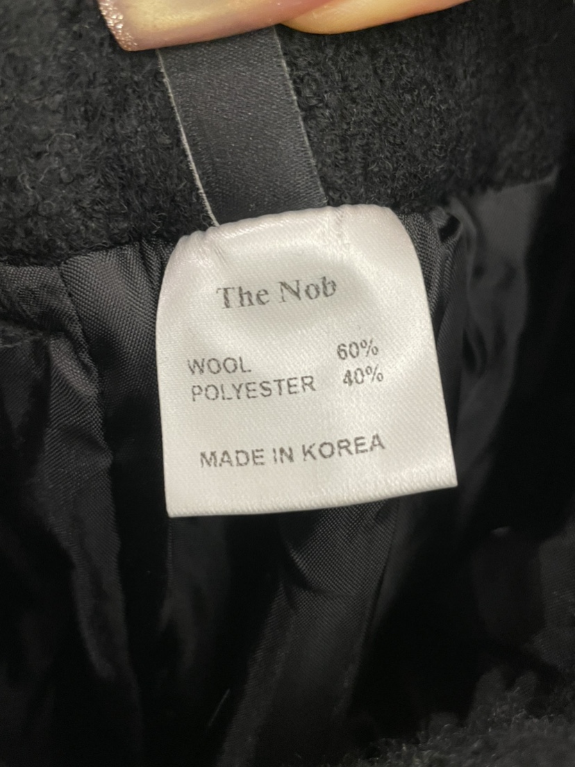 NOB東大門㊣直郵女裝新款熱賣人氣休閑休閑褲不含腰帶毛圈羊毛NOB休閑褲