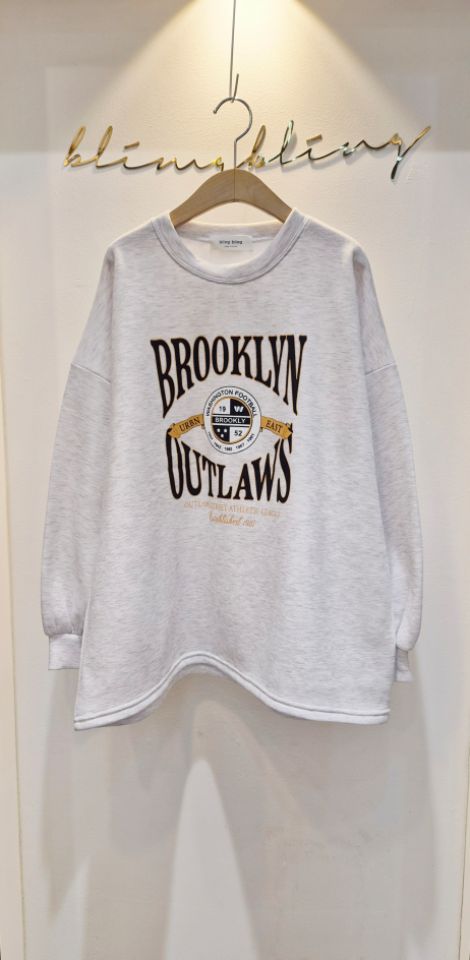 BLING BLING-S韓國直郵㊣女士新品時尚推薦25秋冬長袖T恤加絨BLING BLING-S長袖T恤圖色1