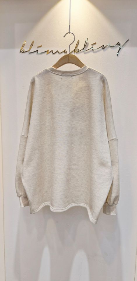 BLING BLING-S韓國代購㊣女士新品休閑人氣時尚長袖T恤加絨BLING BLING-S長袖T恤