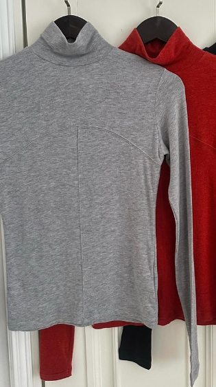 BYRING韓國直郵㊣女裝新款25秋冬熱賣職業人氣長袖T恤安哥拉BYRING長袖T恤圖色3