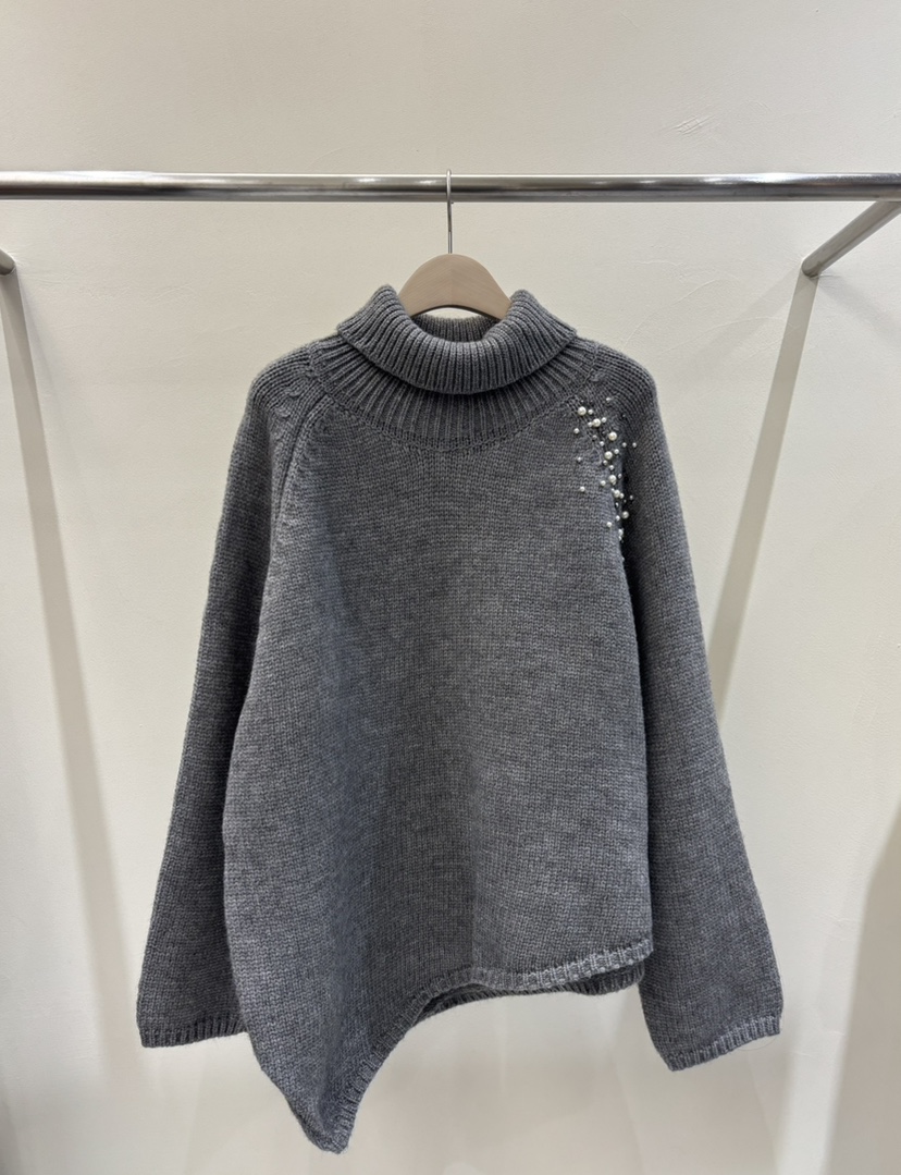 MABE東大門㊣實拍女裝新品職業25秋冬休閑時尚熱賣推薦針織衫MABE針織衫圖色3