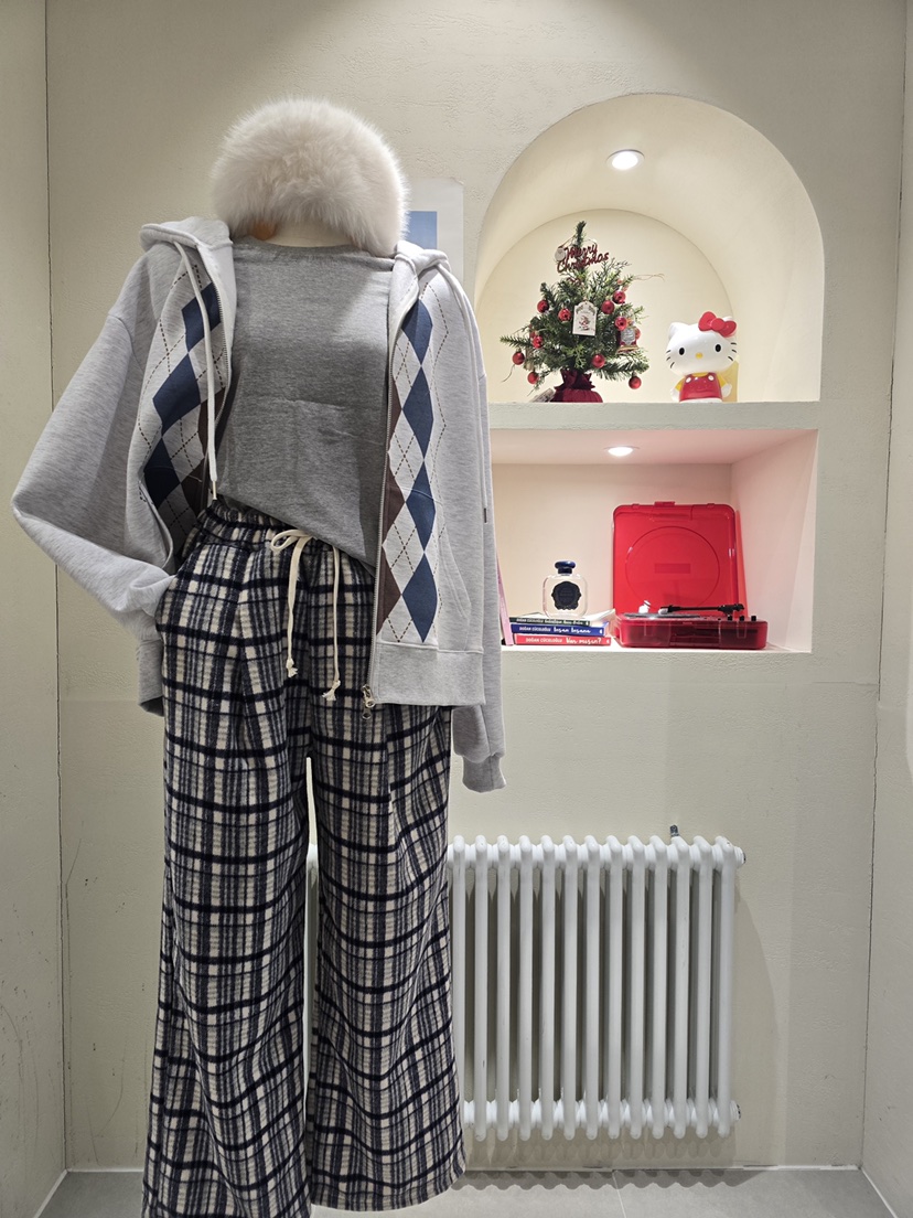 LIKEVAM韓國直郵㊣女裝新品25秋冬熱賣職業推薦人氣時尚休閑褲LIKEVAM休閑褲