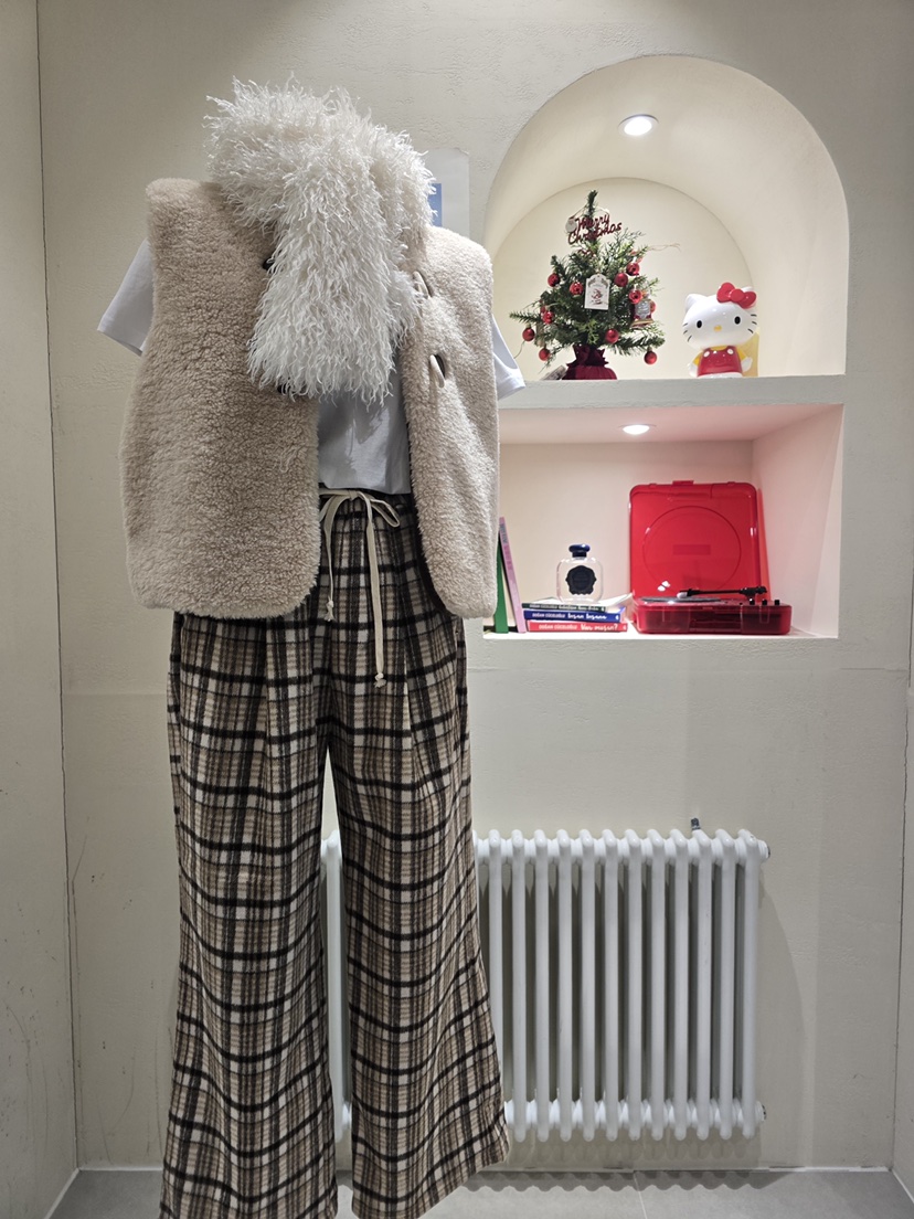 LIKEVAM韓國直郵㊣女裝新品25秋冬熱賣職業推薦人氣時尚休閑褲LIKEVAM休閑褲