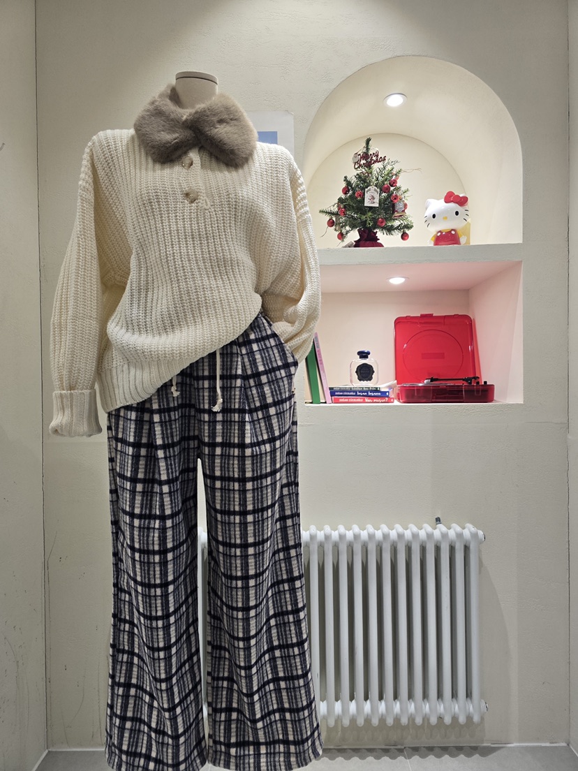 LIKEVAM韓國直郵㊣女裝新品25秋冬熱賣職業推薦人氣時尚休閑褲LIKEVAM休閑褲