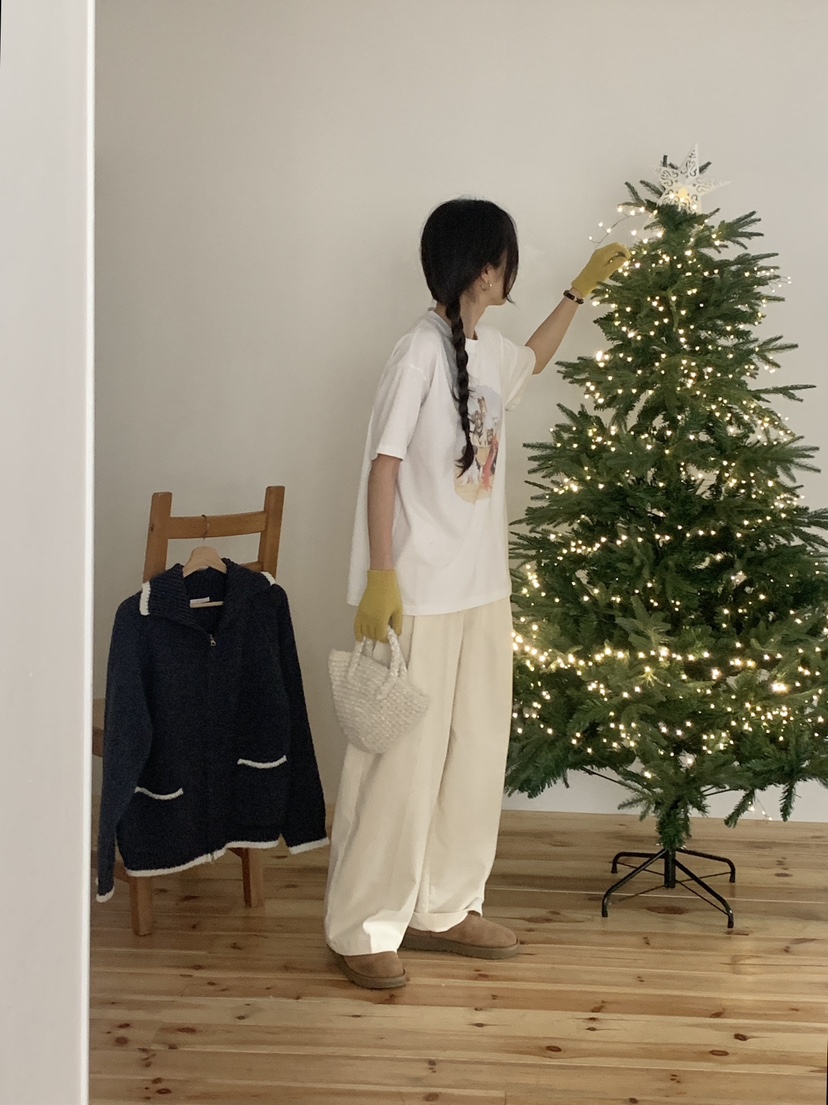 WOOD韓國代購㊣女裝新款熱賣時尚推薦職業人氣休閑25秋冬T恤WOODT恤