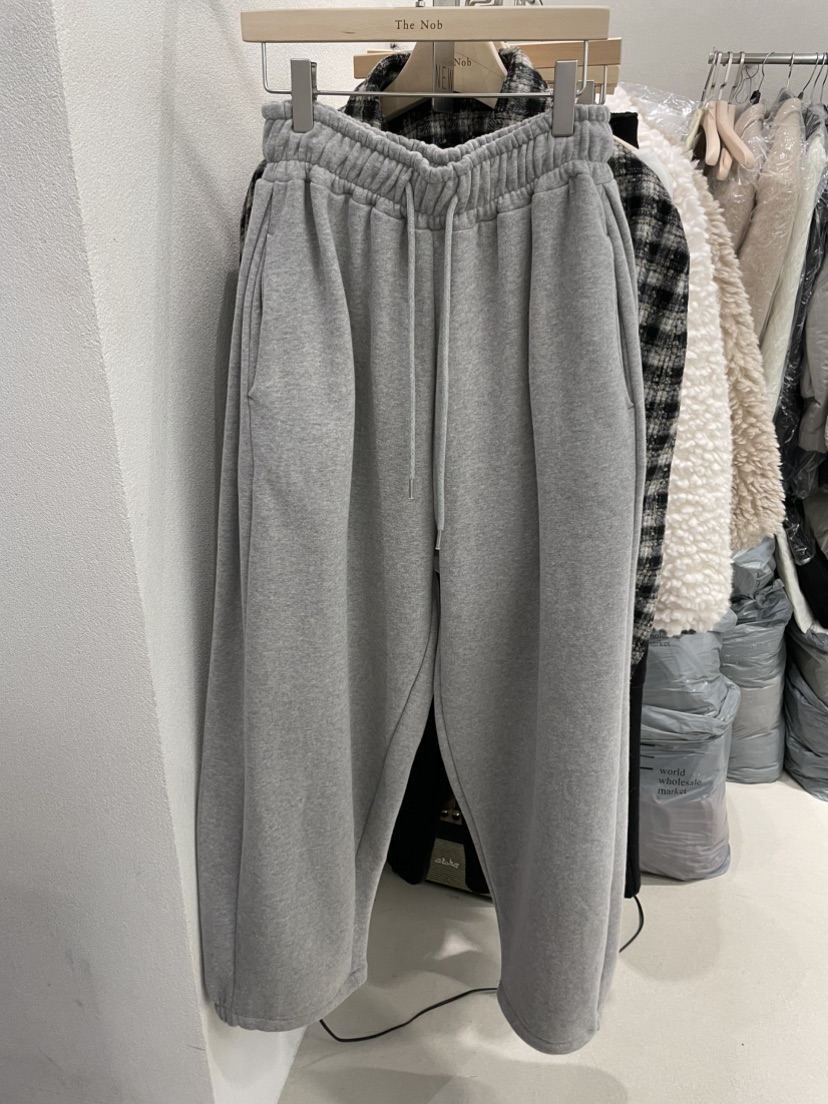 NOB東大門㊣實拍女士新品時尚熱賣人氣休閑25秋冬休閑褲保暖NOB休閑褲圖色2