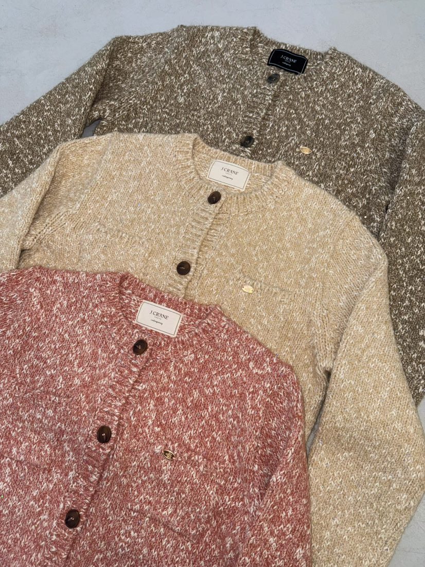 J CRANE-A東大門㊣直郵女裝新品休閑熱賣推薦毛衣羊毛開衫J CRANE毛衣