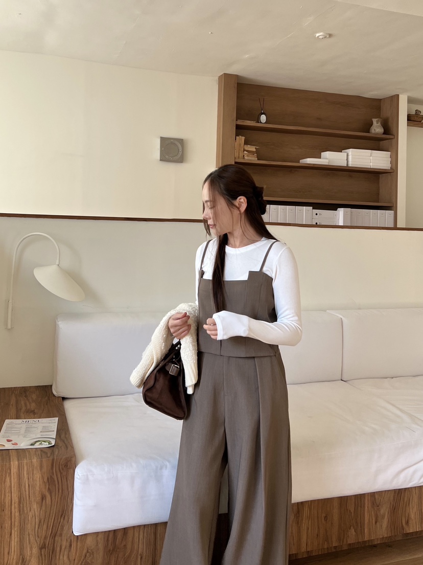 BOLD東大門㊣代購女裝新品推薦時尚熱賣職業休閑25秋冬吊帶背心BOLD吊帶/背心