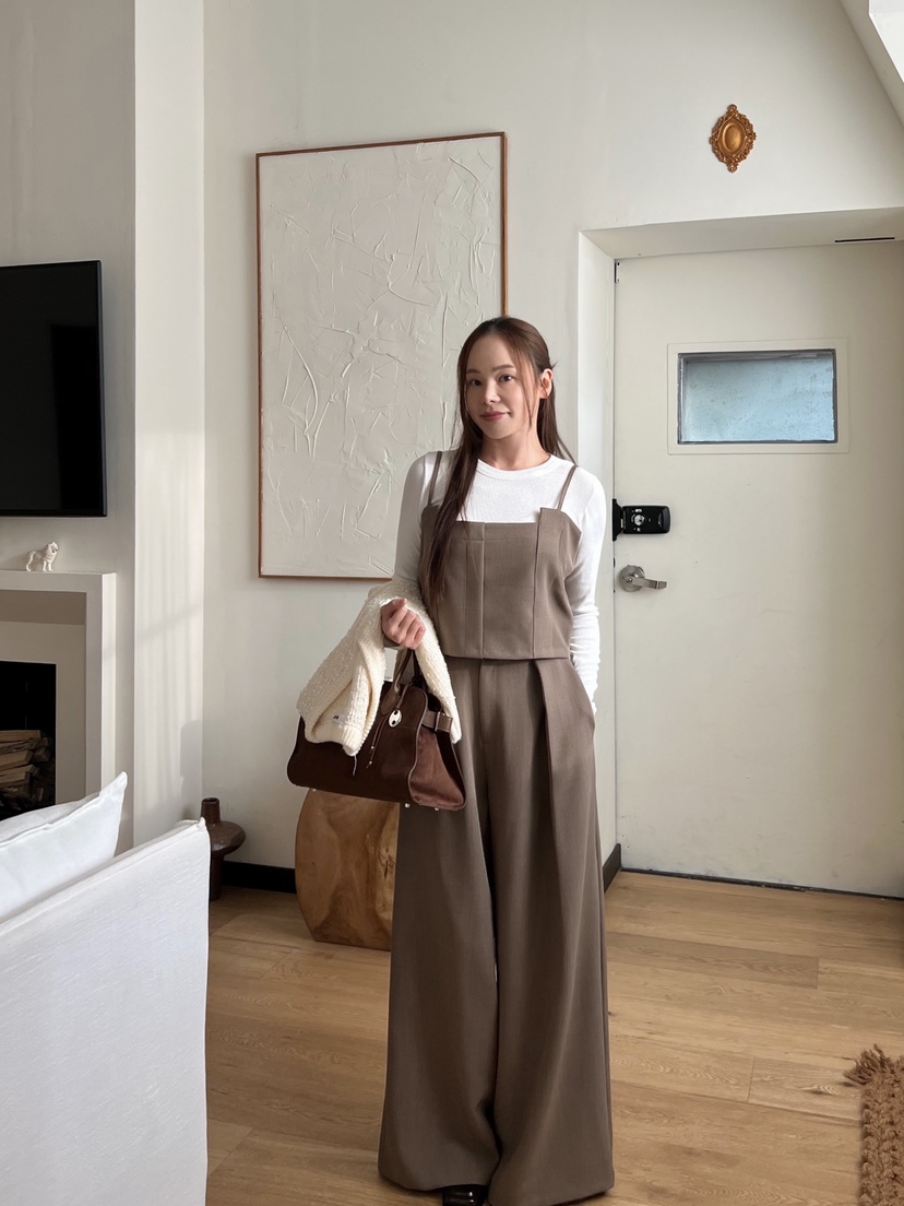 BOLD東大門㊣代購女裝新品推薦時尚熱賣職業休閑25秋冬吊帶背心BOLD吊帶/背心