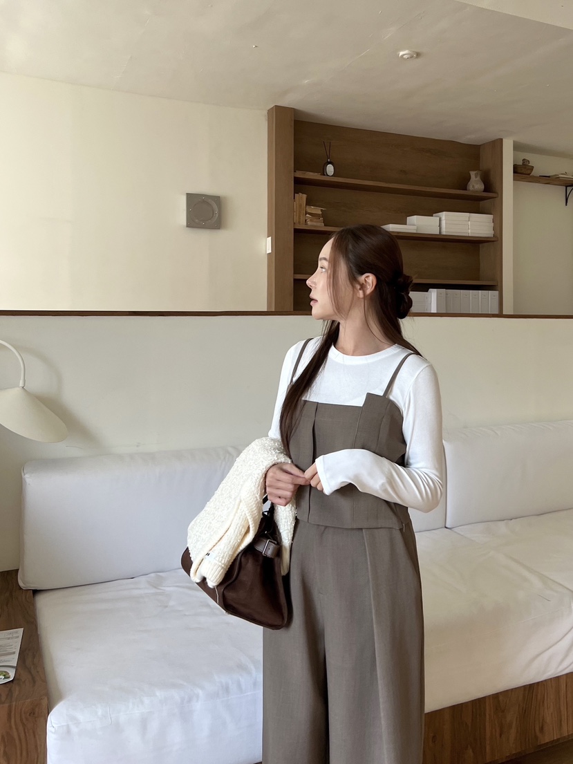 BOLD東大門㊣代購女裝新品推薦時尚熱賣職業休閑25秋冬吊帶背心BOLD吊帶/背心