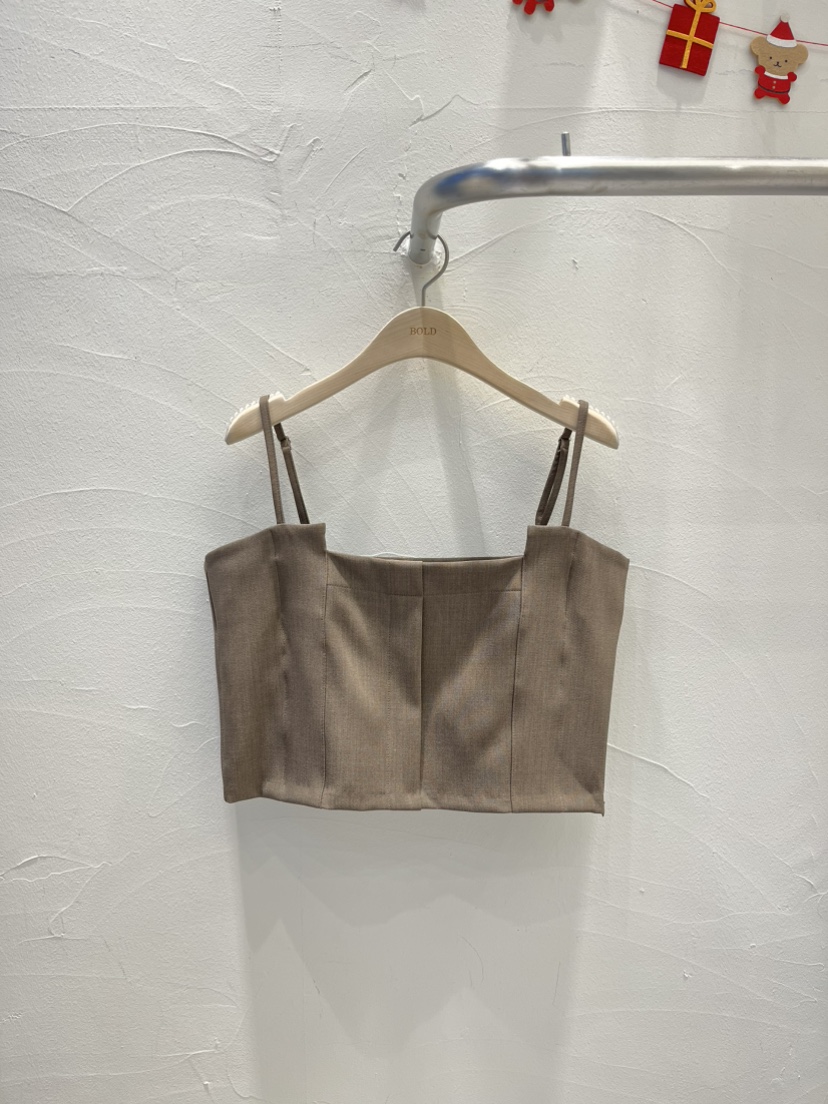 BOLD東大門㊣代購女裝新品推薦時尚熱賣職業休閑25秋冬吊帶背心BOLD吊帶/背心圖色1