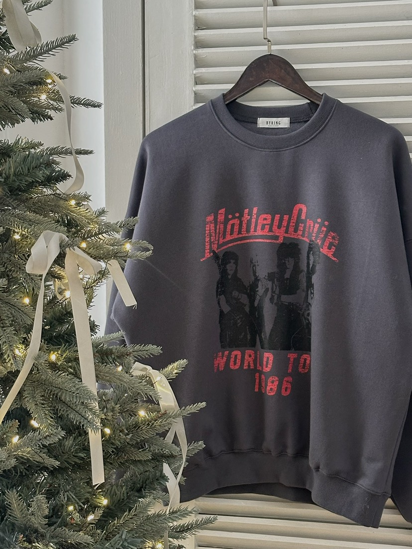 BYRING東大門㊣代購女士新款職業推薦熱賣人氣休閑25秋冬衛衣BYRING衛衣圖色1