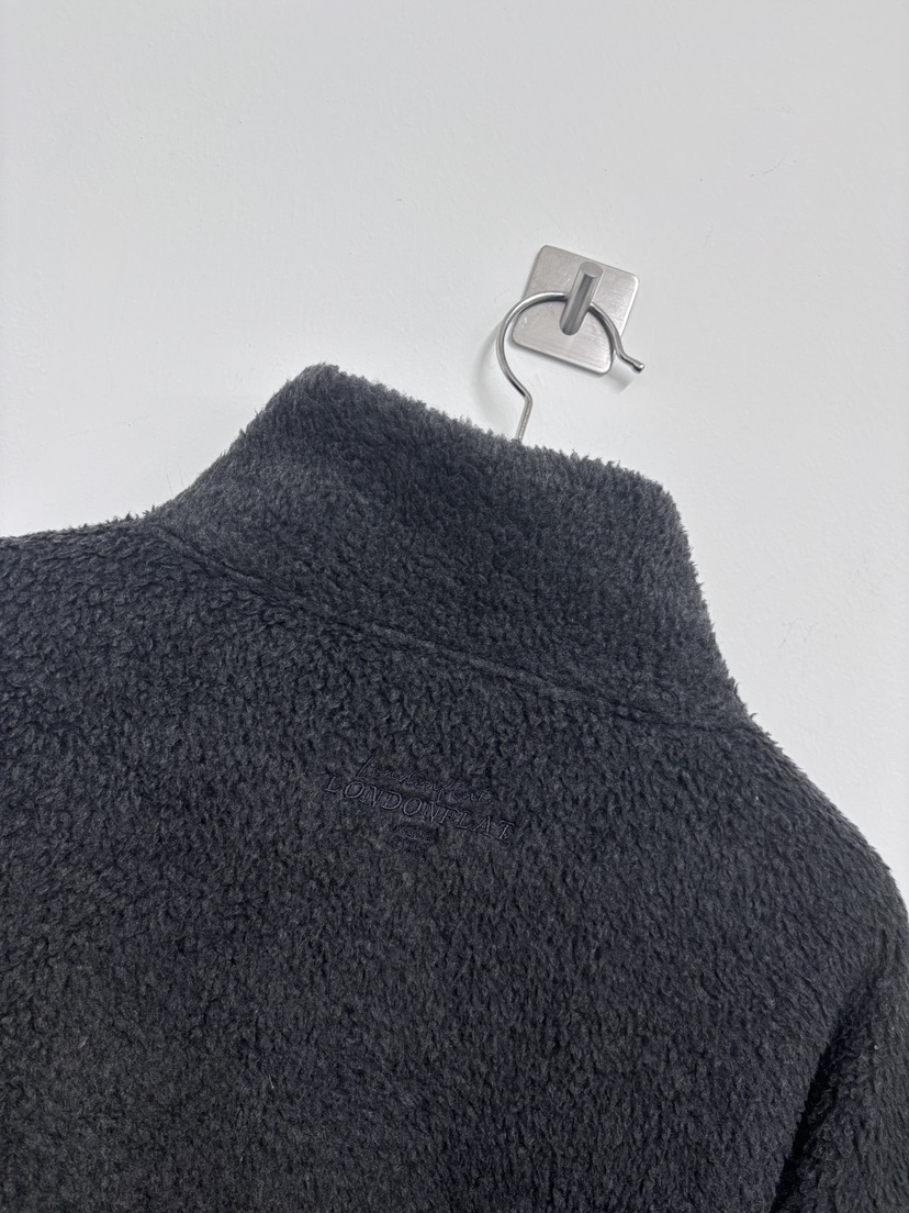 LONDON FLAT韓國直郵㊣女士新品25秋冬時尚休閑衛衣抓絨拉鏈LONDON FLAT衛衣