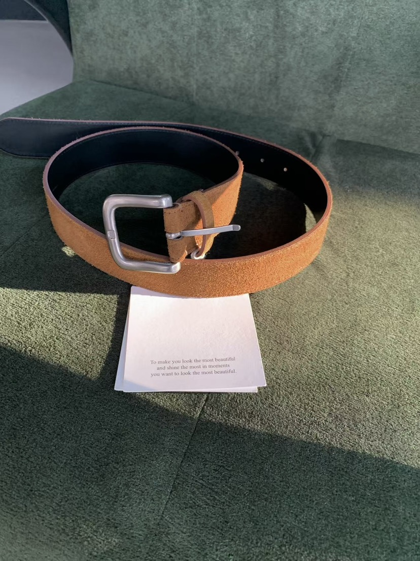 J CRANE-A東大門㊣代購女士新款熱賣推薦25秋冬腰帶真麂皮腰帶J CRANE腰帶圖色3