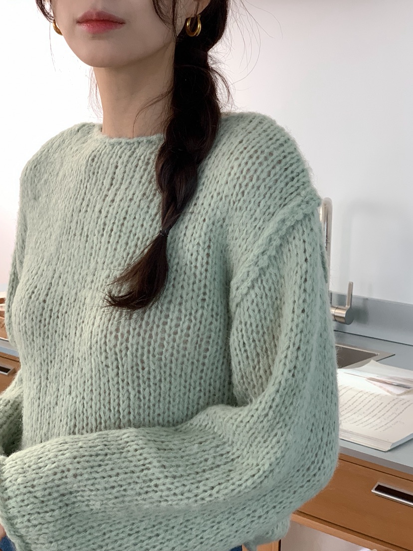 RE:FRESH-L東大門㊣直郵女士新品職業休閑人氣時尚熱賣針織衫RE:FRESH針織衫