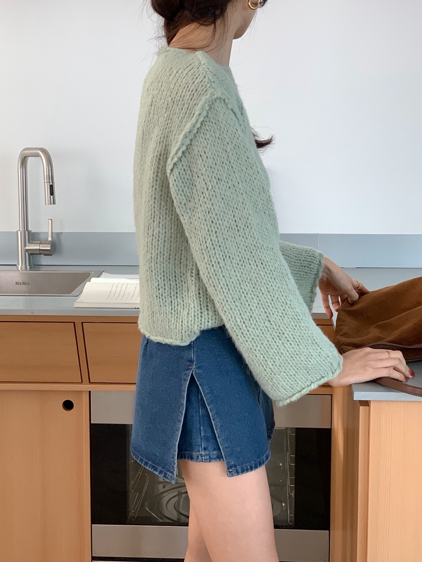 RE:FRESH-L東大門㊣直郵女士新品職業休閑人氣時尚熱賣針織衫RE:FRESH針織衫