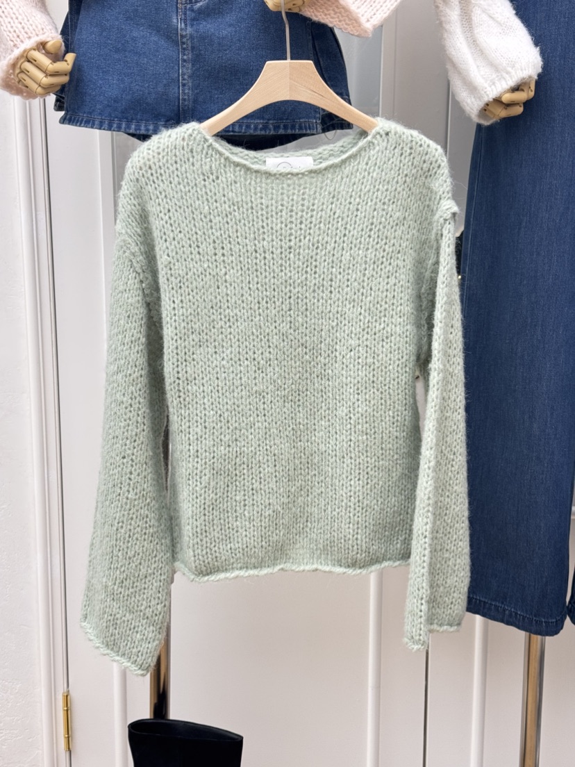 RE:FRESH-L東大門㊣直郵女士新品職業休閑人氣時尚熱賣針織衫RE:FRESH針織衫圖色3