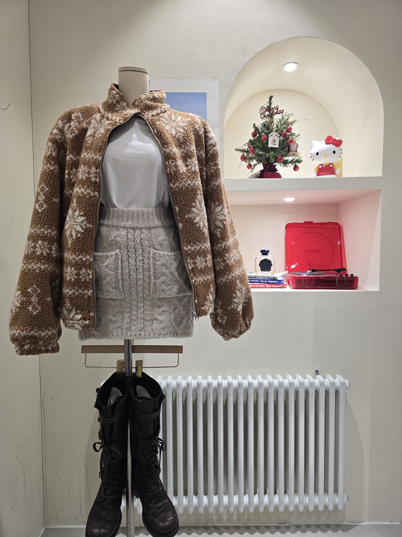 LIKEVAM韓國代購㊣女裝新款時尚25秋冬推薦休閑熱賣人氣夾克LIKEVAM夾克