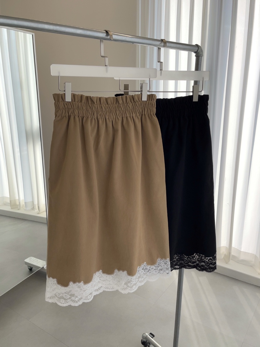 J CRANE-A韓國直郵㊣女士新款熱賣25秋冬半身裙中短裙蕾絲J CRANE半身裙/中短裙