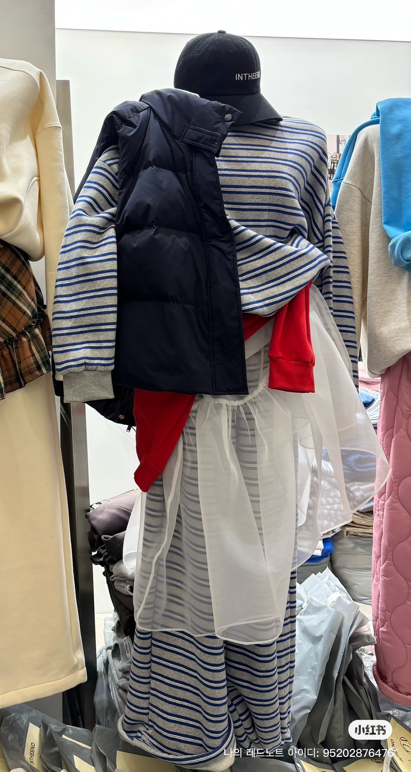 INTHEEND東大門㊣直郵女士新品休閑人氣熱賣25秋冬推薦長裙INTHEEND長裙