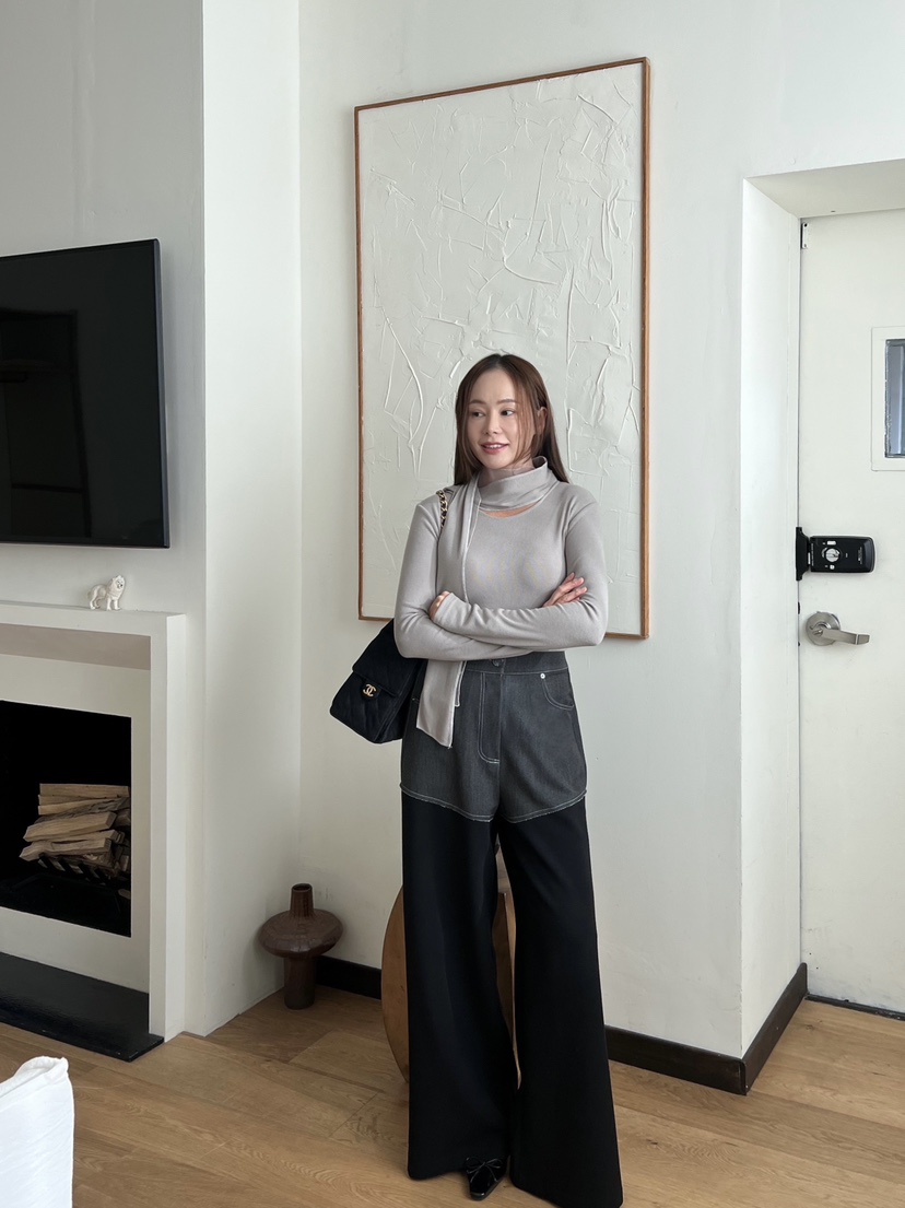 BOLD東大門㊣實拍女裝新品時尚職業推薦休閑25秋冬人氣休閑褲BOLD休閑褲