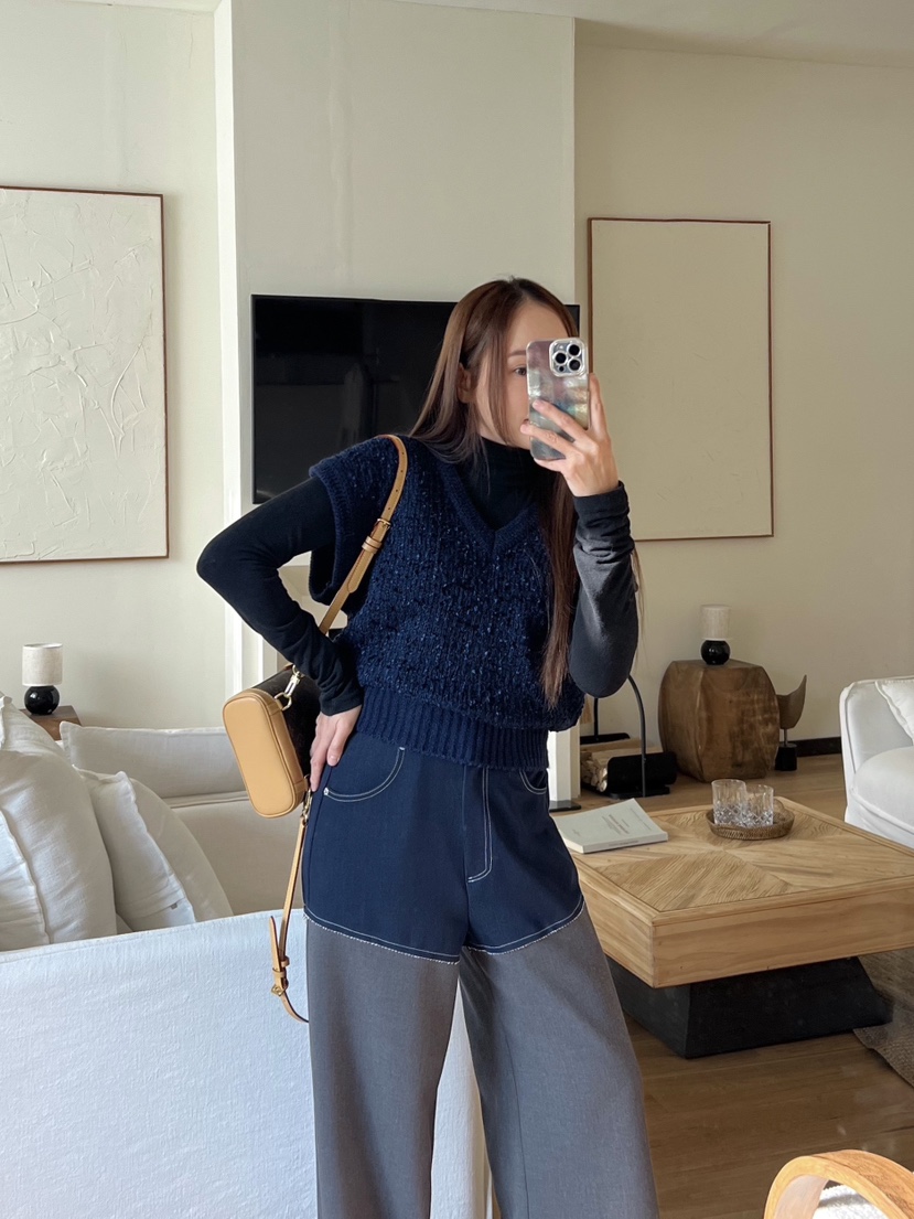 BOLD東大門㊣實拍女裝新品時尚職業推薦休閑25秋冬人氣休閑褲BOLD休閑褲