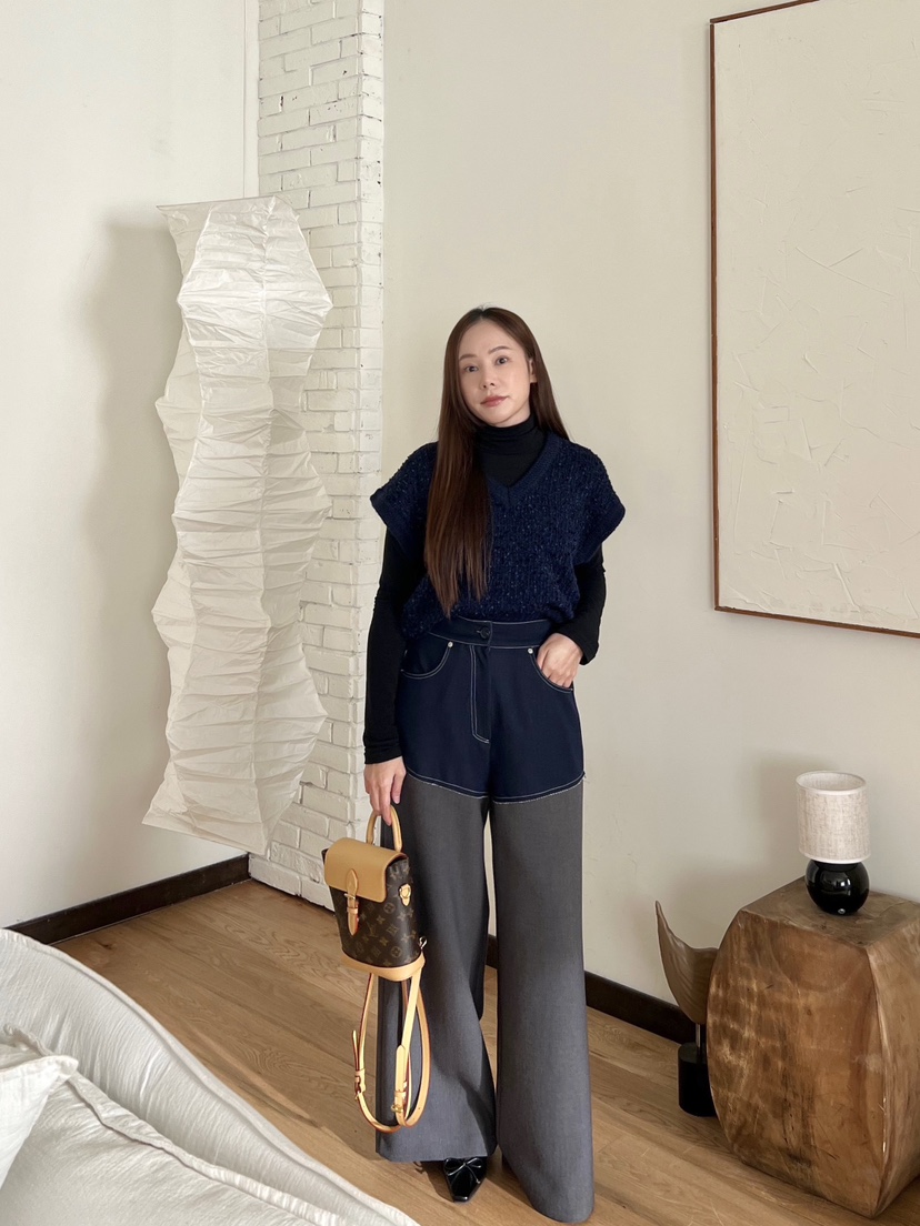 BOLD東大門㊣實拍女裝新品時尚職業推薦休閑25秋冬人氣休閑褲BOLD休閑褲