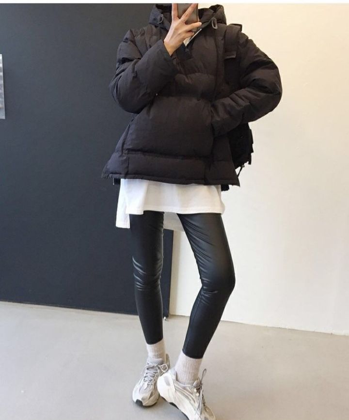 STAY HERE韓國直郵㊣女裝新款25秋冬休閑時尚推薦短款棉服STAY HERE短款棉服