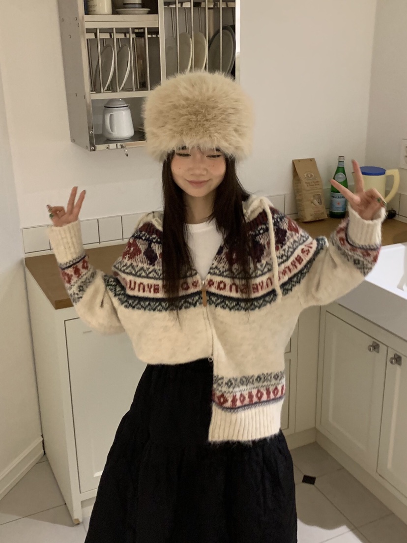 LIKEVAM韓國直郵㊣女士新品熱賣時尚休閑推薦職業25秋冬毛衣LIKEVAM毛衣