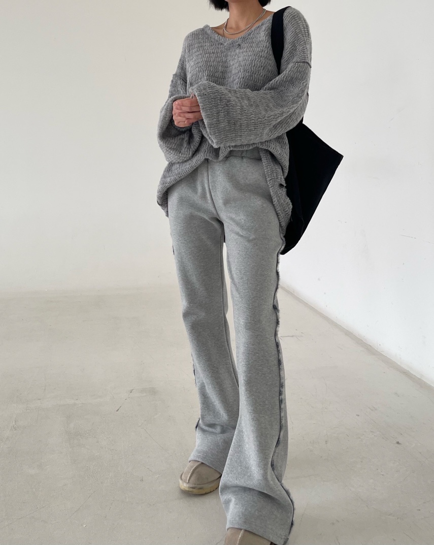 REIZ東大門㊣直郵女士新品熱賣25秋冬職業人氣休閑休閑褲羊毛REIZ休閑褲