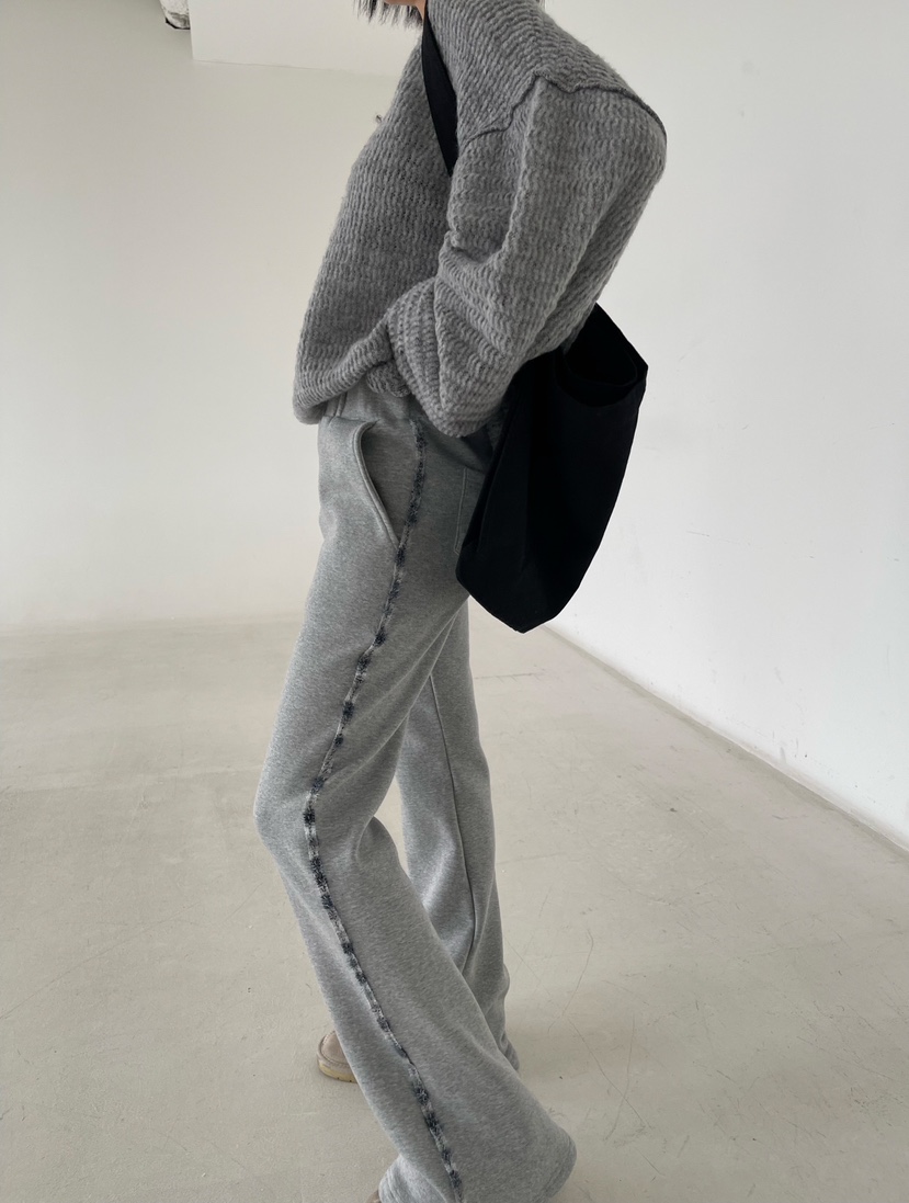 REIZ東大門㊣直郵女士新品熱賣25秋冬職業人氣休閑休閑褲羊毛REIZ休閑褲