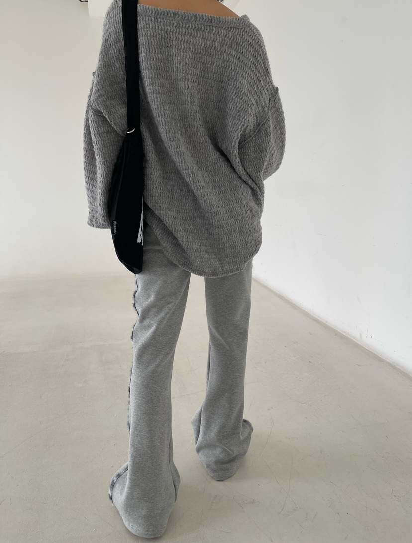 REIZ東大門㊣直郵女士新品熱賣25秋冬職業人氣休閑休閑褲羊毛REIZ休閑褲