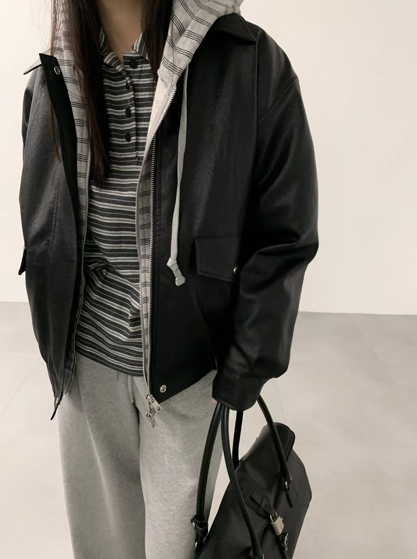 J CRANE-A韓國代購㊣女士新款職業休閑推薦25秋冬人氣夾克J CRANE夾克