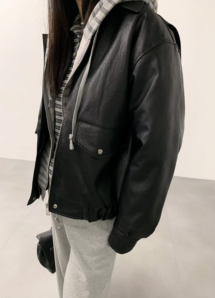 J CRANE-A韓國代購㊣女士新款職業休閑推薦25秋冬人氣夾克J CRANE夾克