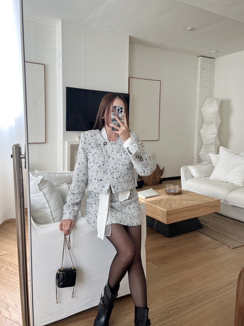 BOLD韓國直郵㊣女裝新款熱賣休閑推薦時尚人氣職業25秋冬短裙BOLD短裙