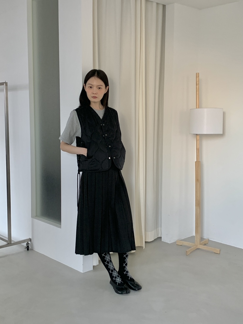 OURS東大門㊣代購女裝新品熱賣25秋冬時尚推薦職業人氣馬甲OURS馬甲