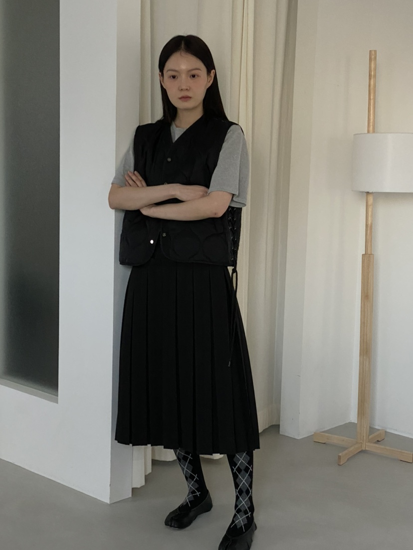 OURS東大門㊣代購女裝新品熱賣25秋冬時尚推薦職業人氣馬甲OURS馬甲