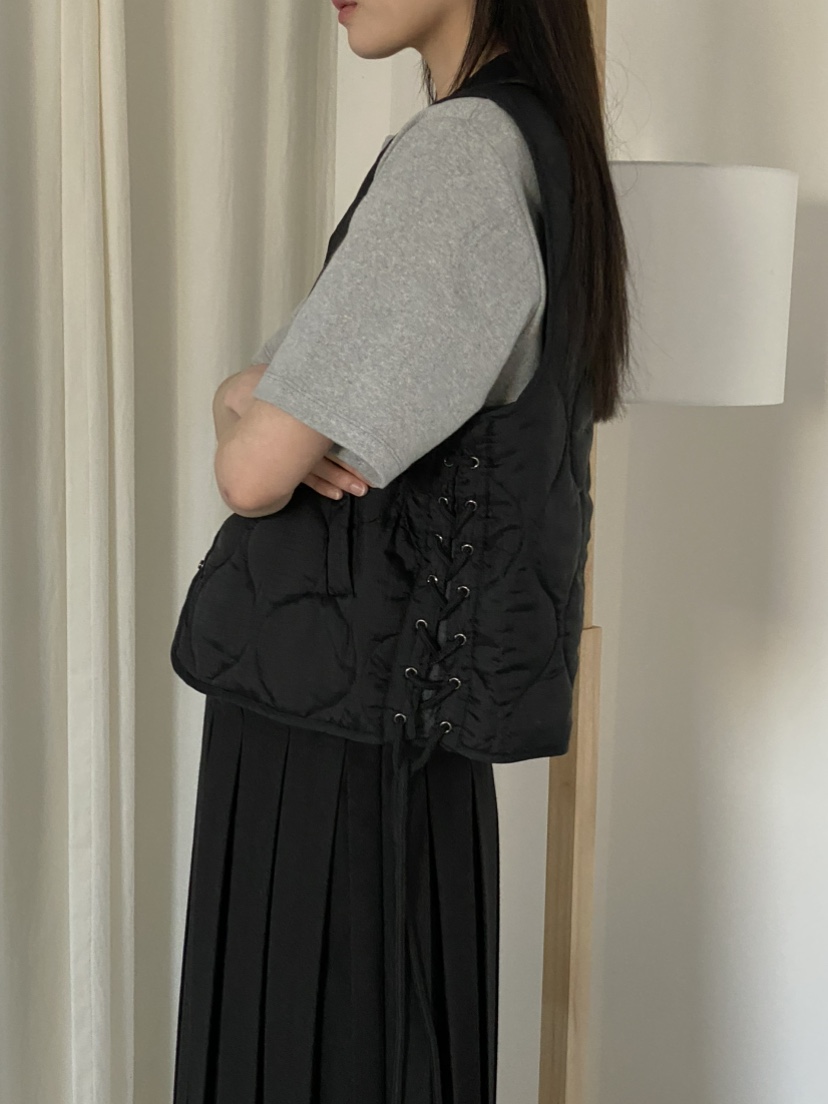 OURS東大門㊣代購女裝新品熱賣25秋冬時尚推薦職業人氣馬甲OURS馬甲