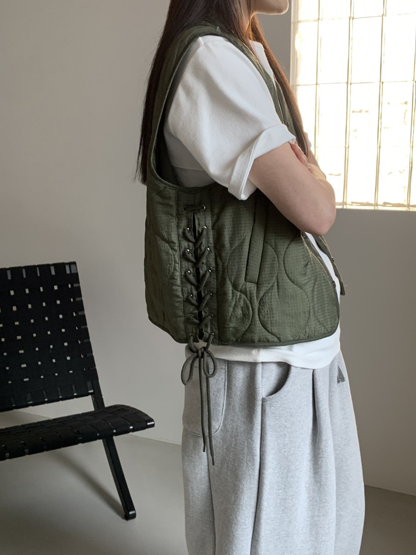 OURS東大門㊣代購女裝新品熱賣25秋冬時尚推薦職業人氣馬甲OURS馬甲