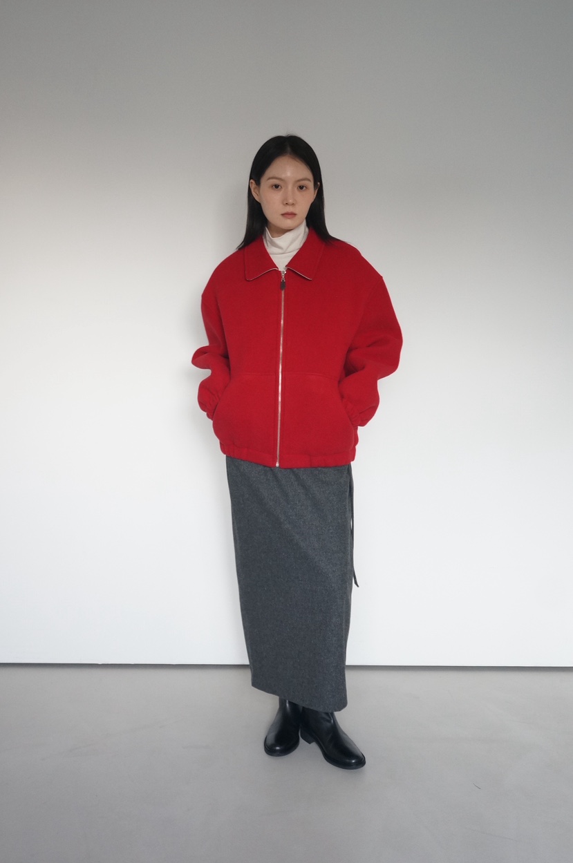 OURS韓國代購㊣女裝新品人氣熱賣25秋冬時尚推薦休閑夾克羊毛OURS夾克